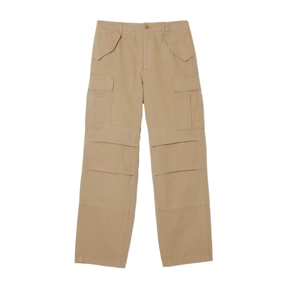 Lacoste Mens Straight Cargo Pants / Beige